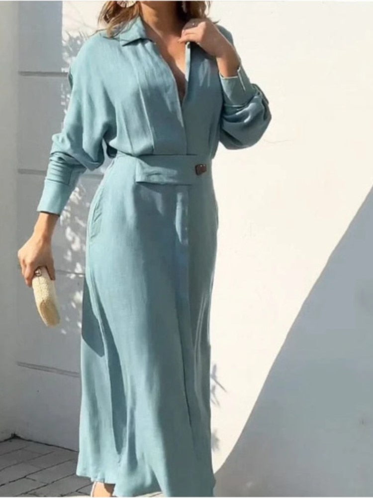 Orsina Milano™ Abito lungo elegante e moderno