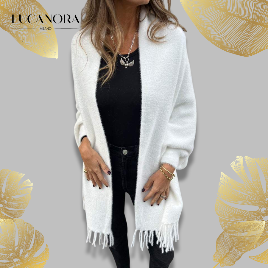 Rossana Nardo™ Maglione da donna alla moda con maniche lunghe