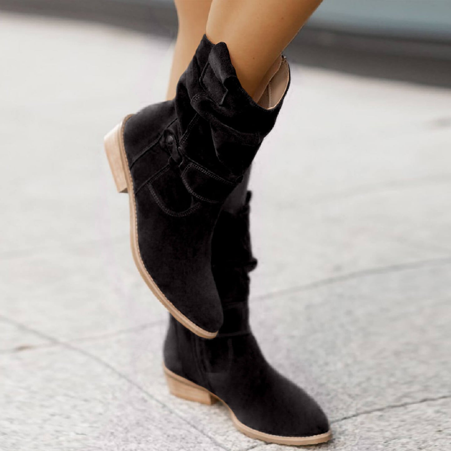 Xaviera™ Scarpe in pelle scamosciata