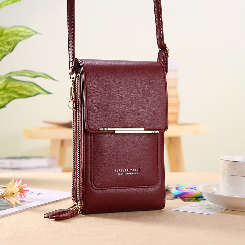 4Ever Young™ Borsa a tracolla con touch screen