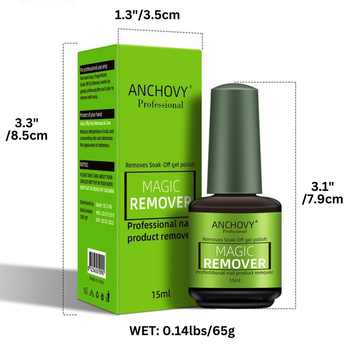 ANCHOVY™  Rimozione delicata dello smalto in gel
