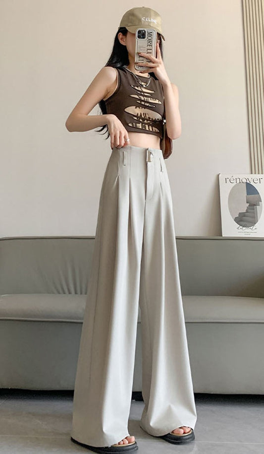 Ada Malito™ Pantaloni larghi ed eleganti