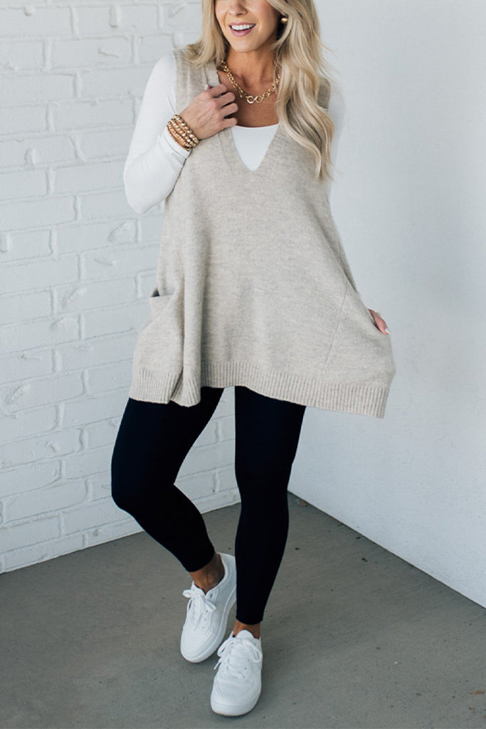 Ada Milazzo™ Accogliente gilet tascabile