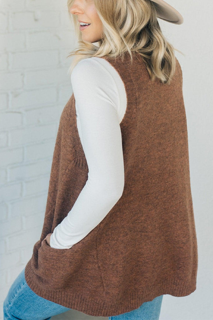 Ada Milazzo™ Accogliente gilet tascabile