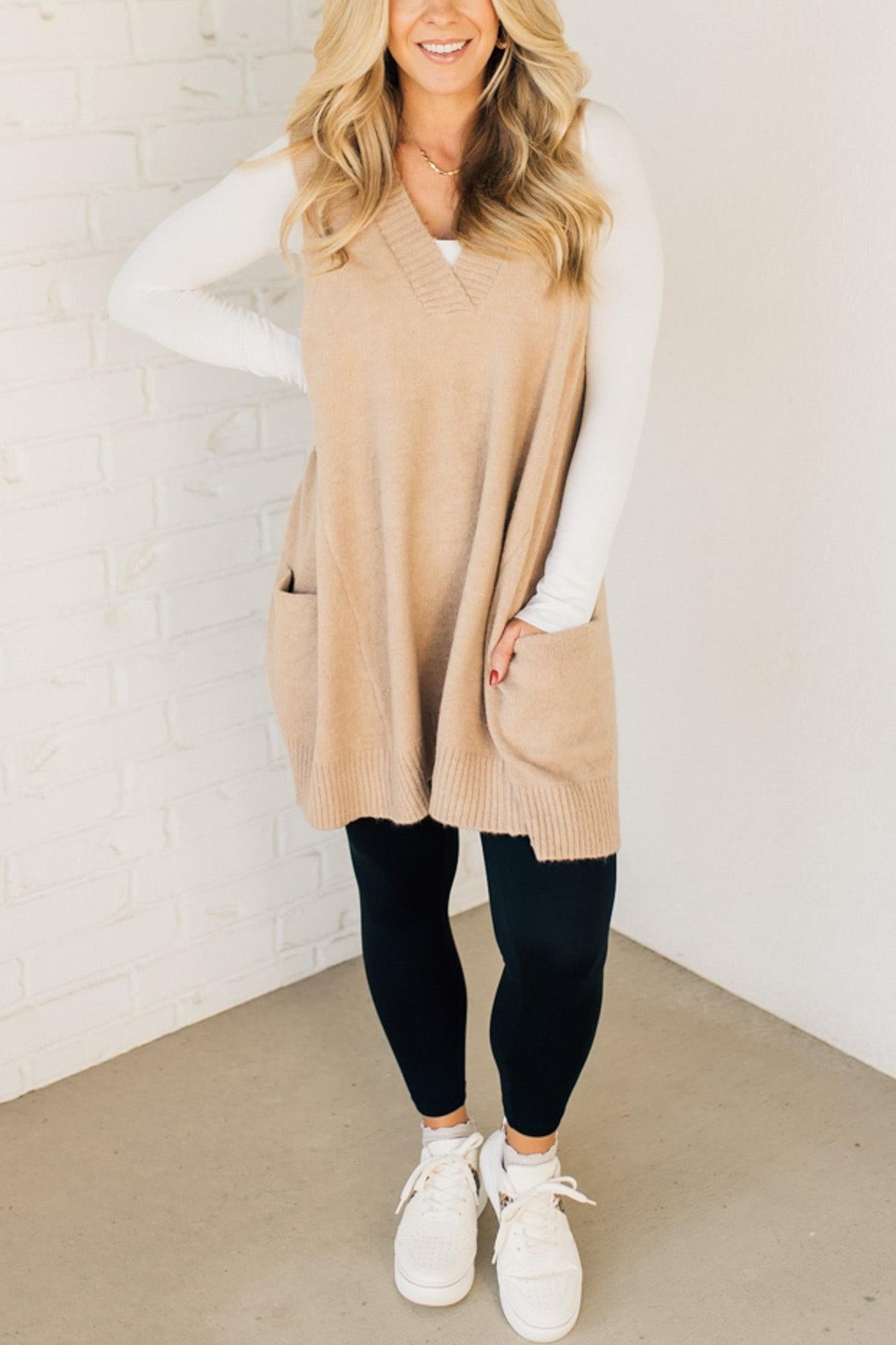 Ada Milazzo™ Accogliente gilet tascabile