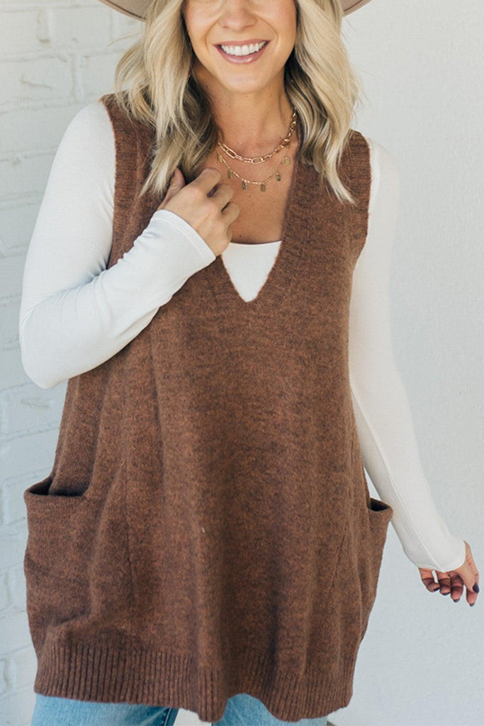 Ada Milazzo™ Accogliente gilet tascabile
