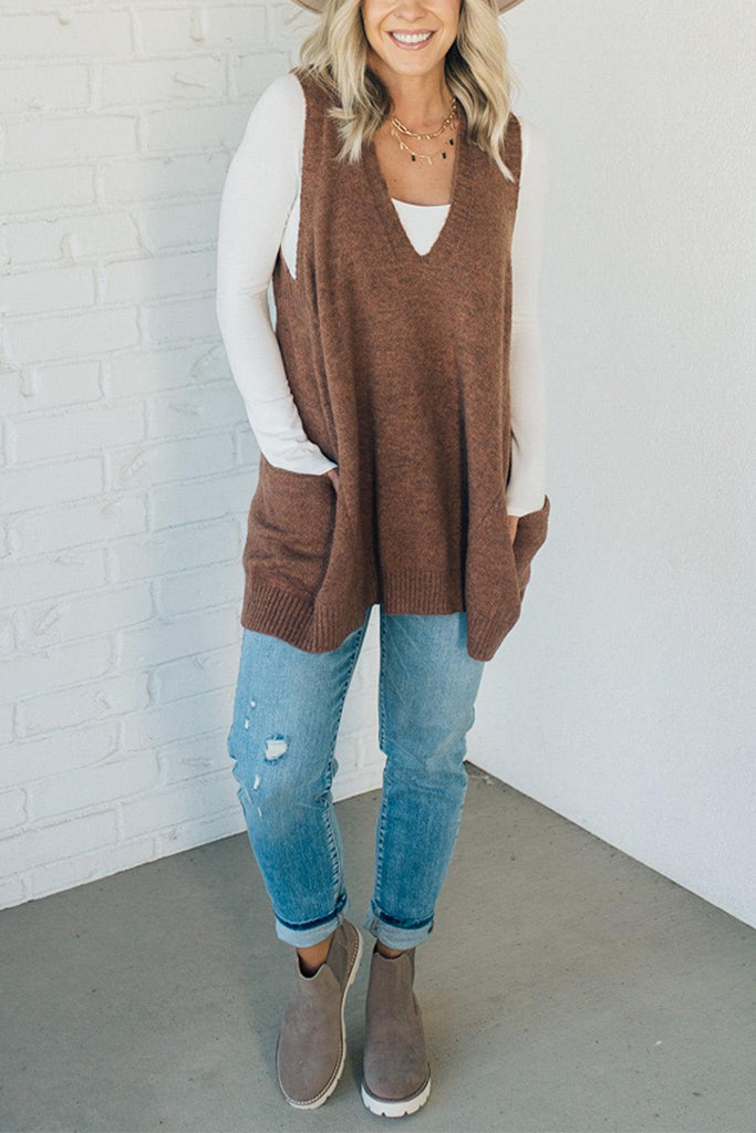 Ada Milazzo™ Accogliente gilet tascabile