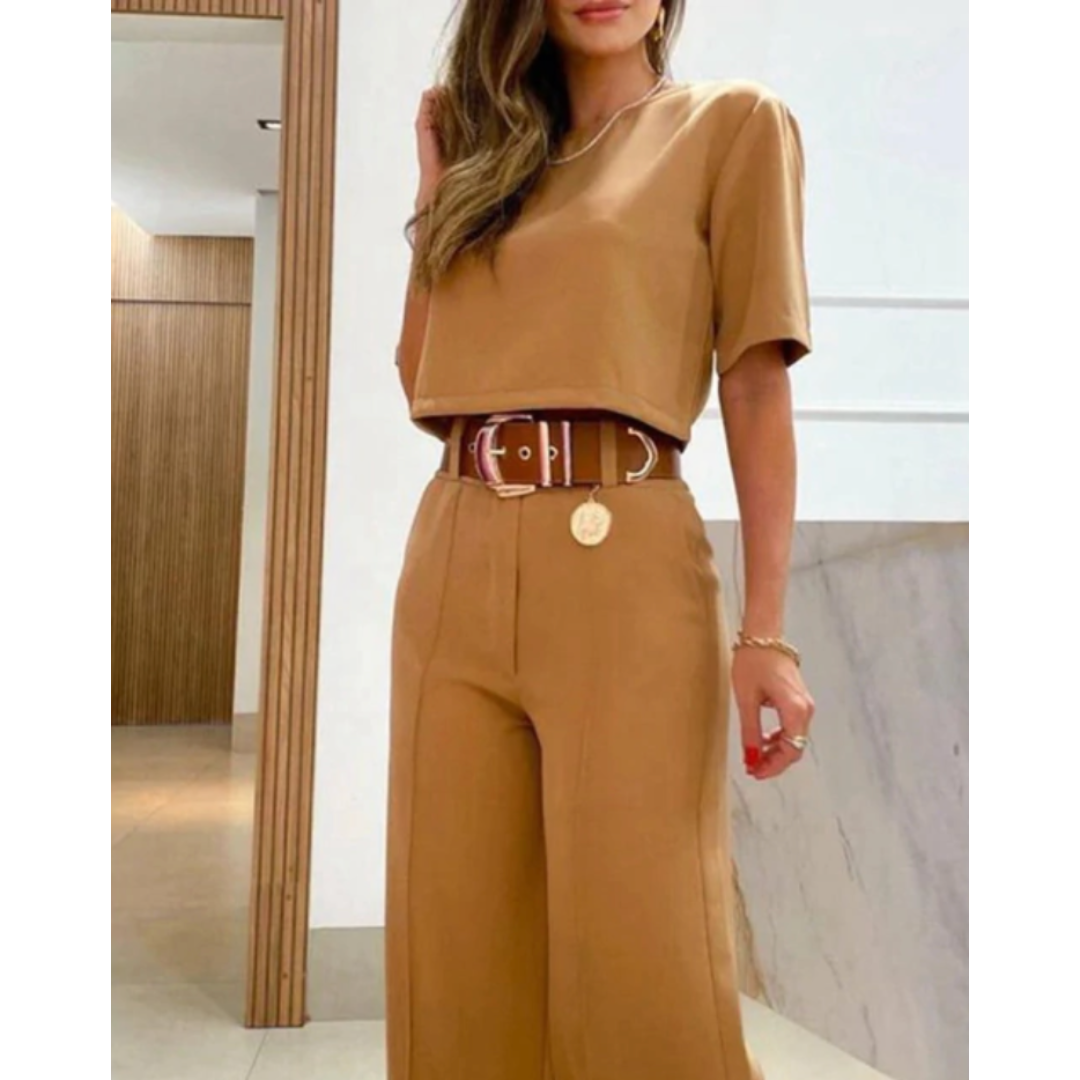 Adrienne™ Set top e pantaloni in due pezzi