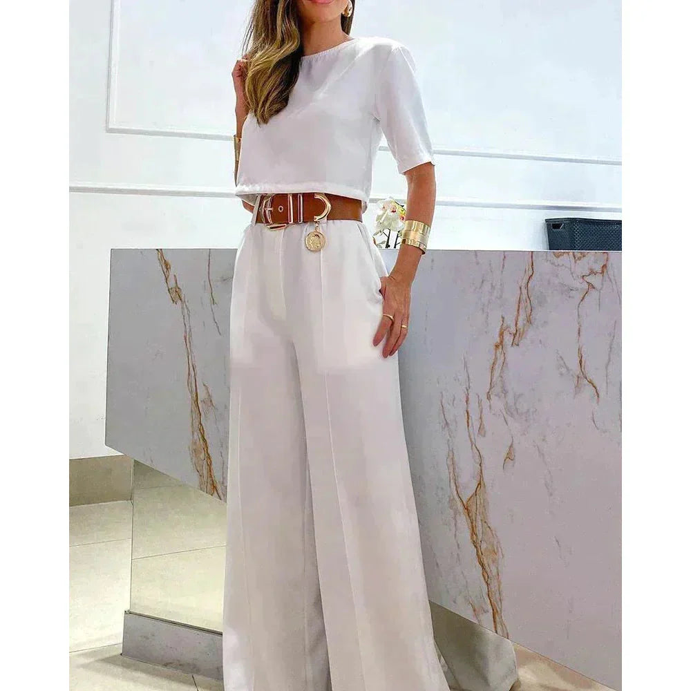 Adrienne™ Set top e pantaloni in due pezzi