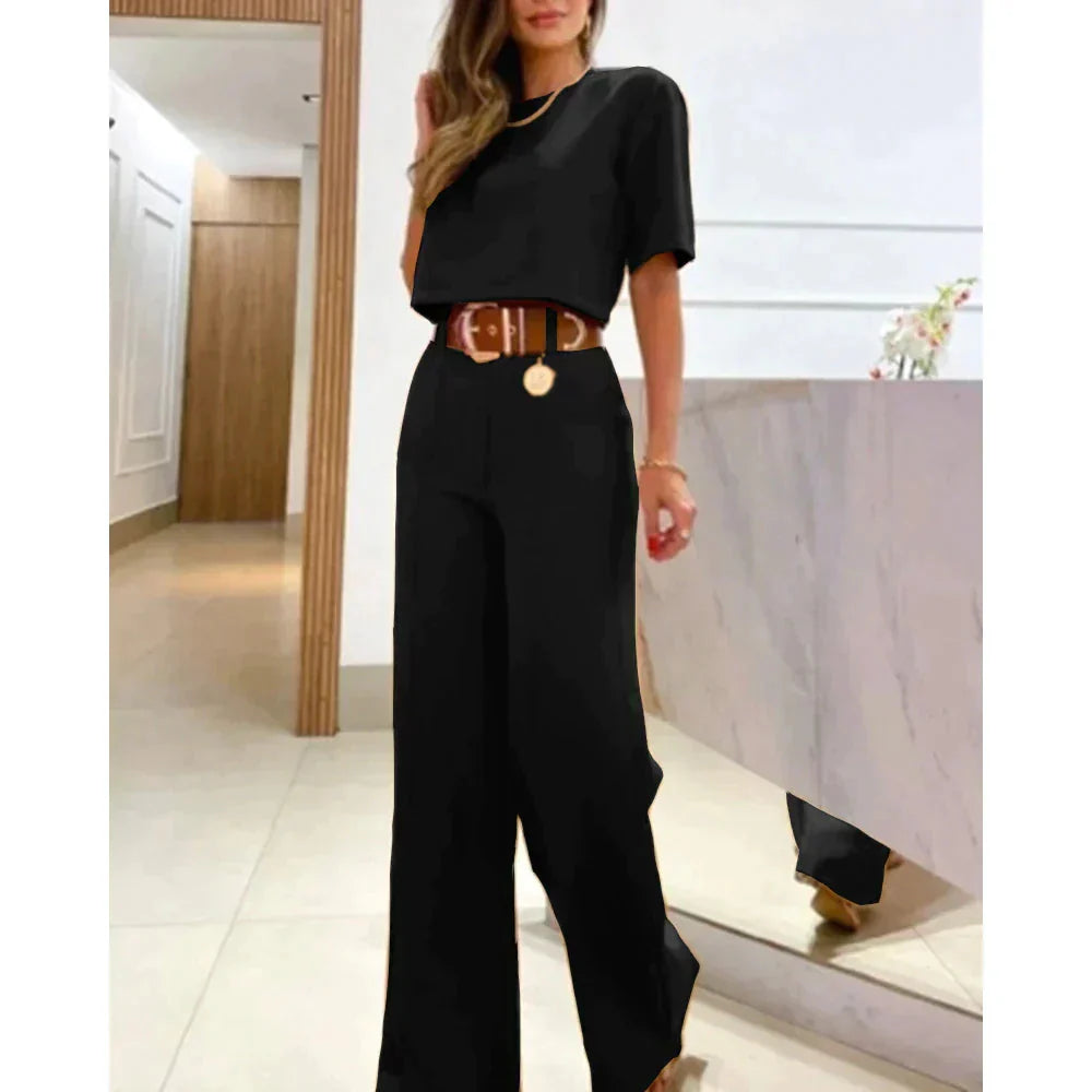 Adrienne™ Set top e pantaloni in due pezzi