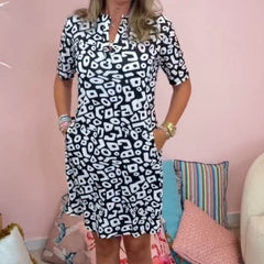 Alda Rucci™ Abito casual da donna con scollo a V