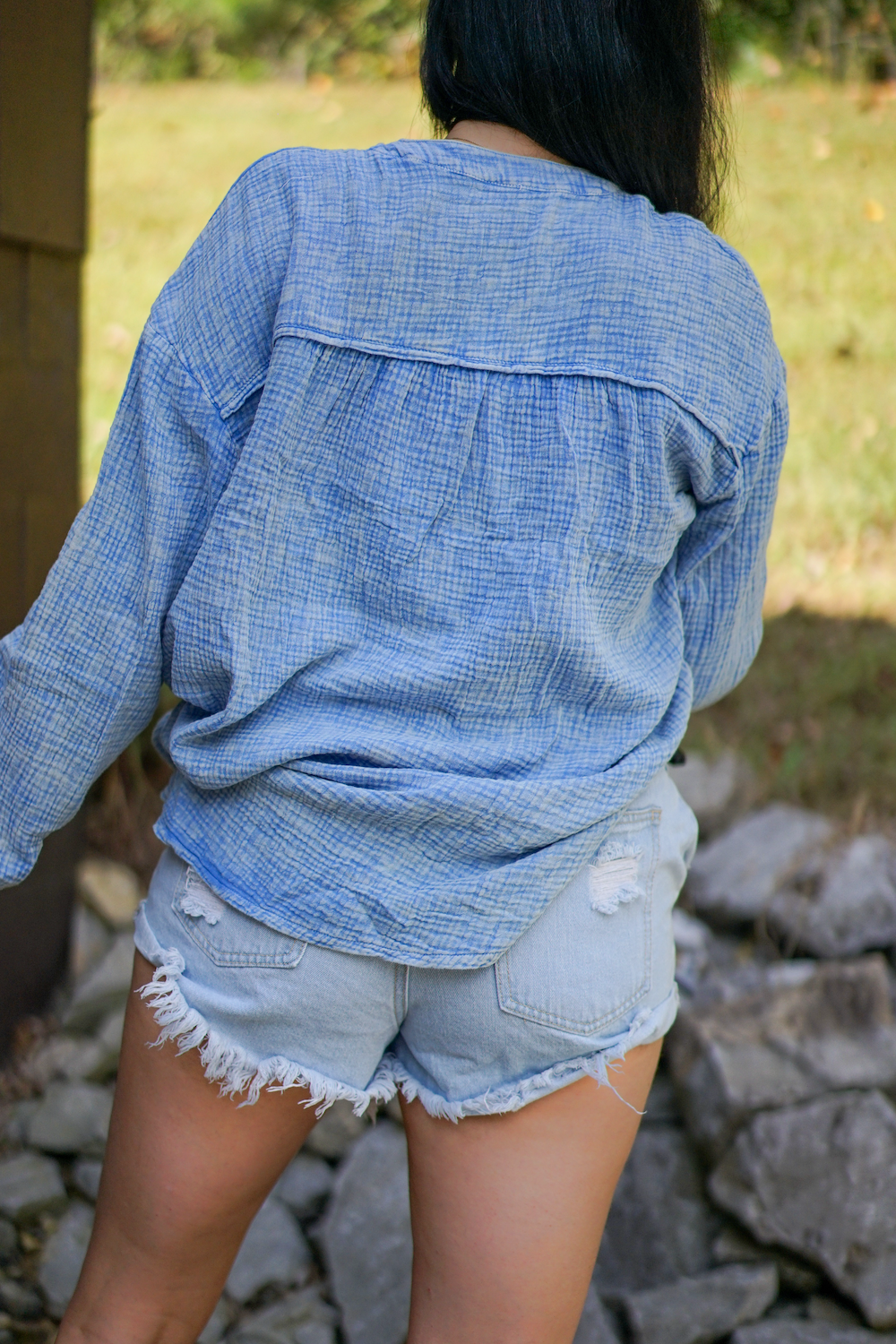Alessia Belfi™ Camicia casual con bottoni  da donna