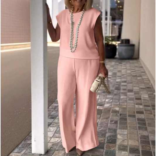 Appia Miceli™ Set camicetta e pantaloni da donna