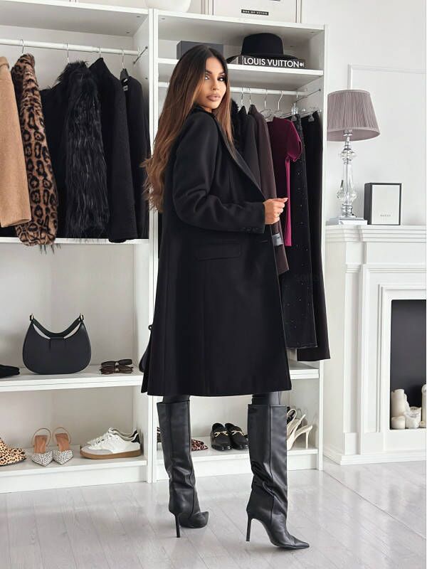 Benigna Fago™ Cappotto sartoriale elegante da donna per l'inverno