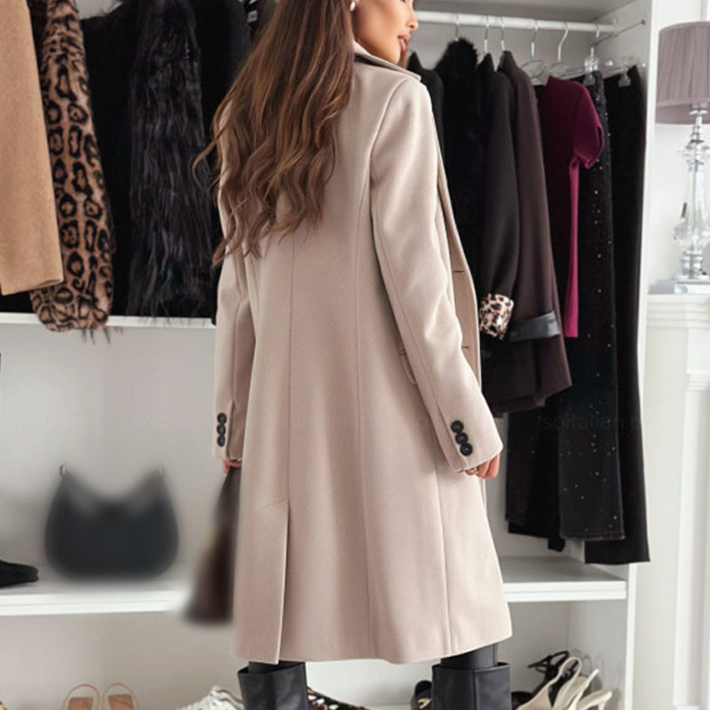 Benigna Fago™ Cappotto sartoriale elegante da donna per l'inverno