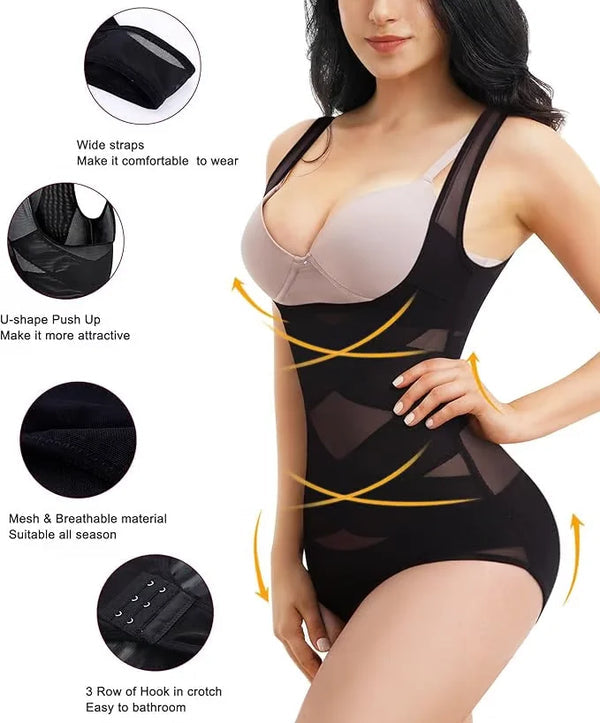 Bice Sorgi™ Body modellante con spalline larghe