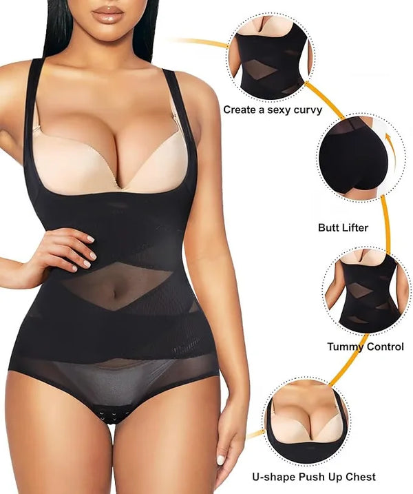 Bice Sorgi™ Body modellante con spalline larghe