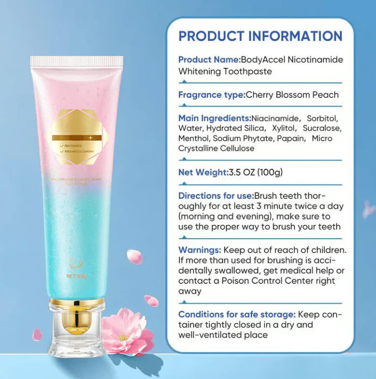 BioWhite™ Dentifricio sbiancante con niacinamide