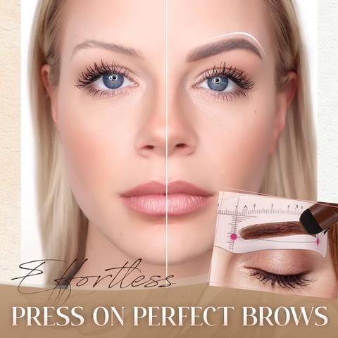 BrowStamp™ Kit stencil e timbro per sopracciglia di precisione