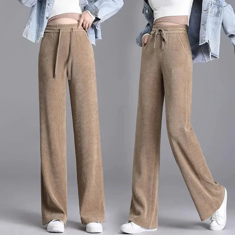 Carla Caso™ Pantaloni elasticizzati lussuosi e confortevoli