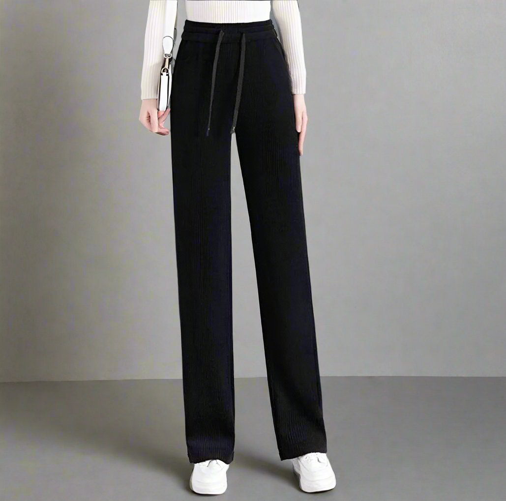 Carla Caso™ Pantaloni elasticizzati lussuosi e confortevoli