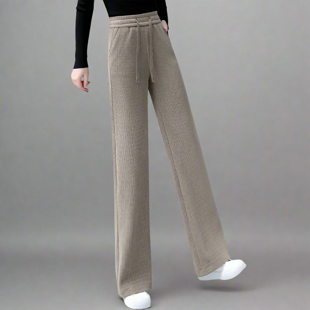 Carla Caso™ Pantaloni elasticizzati lussuosi e confortevoli
