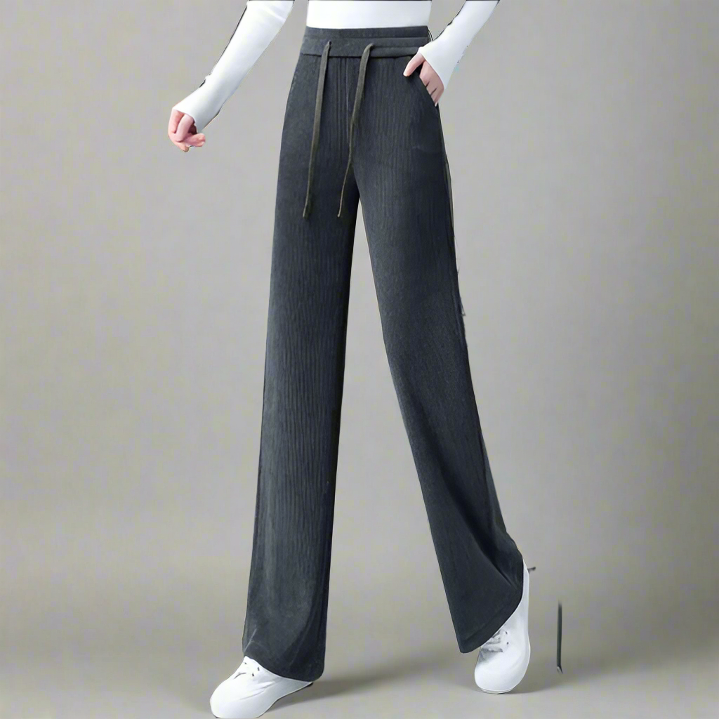 Carla Caso™ Pantaloni elasticizzati lussuosi e confortevoli