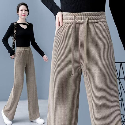 Carla Caso™ Pantaloni elasticizzati lussuosi e confortevoli