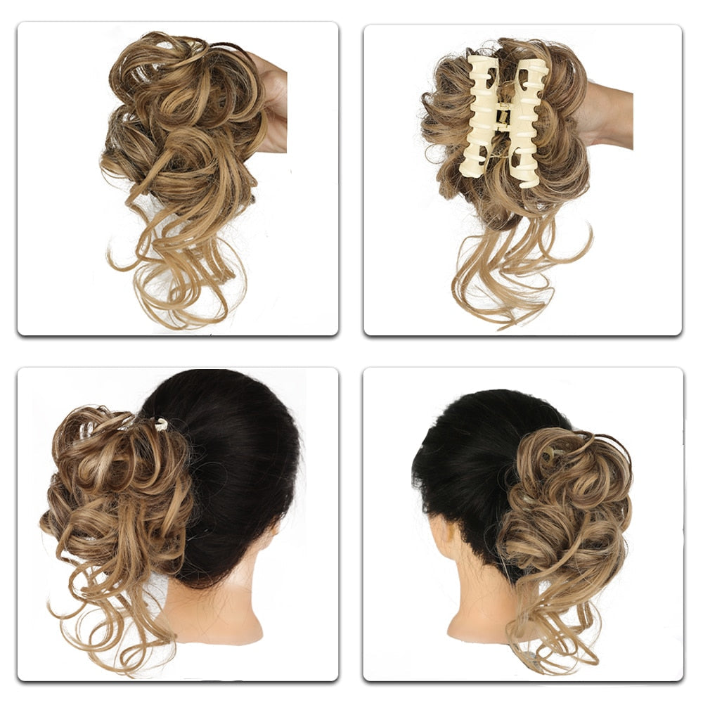 ChicChignon™ Parrucchino legato con clip