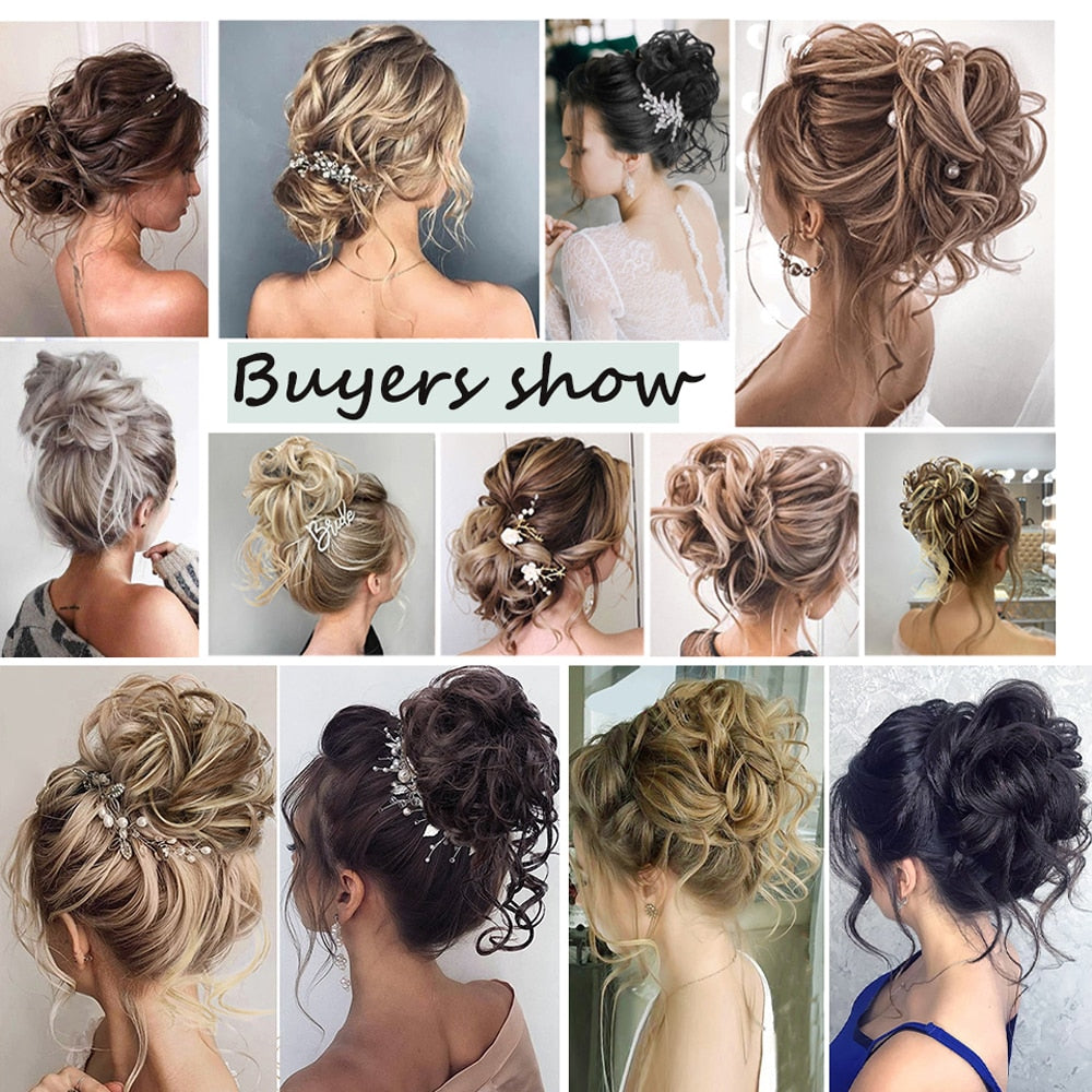 ChicChignon™ Parrucchino legato con clip