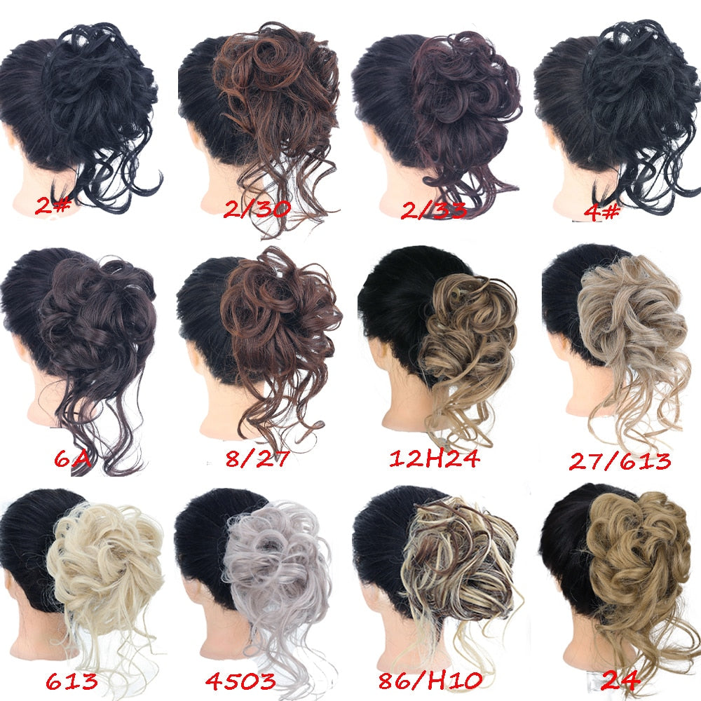 ChicChignon™ Parrucchino legato con clip