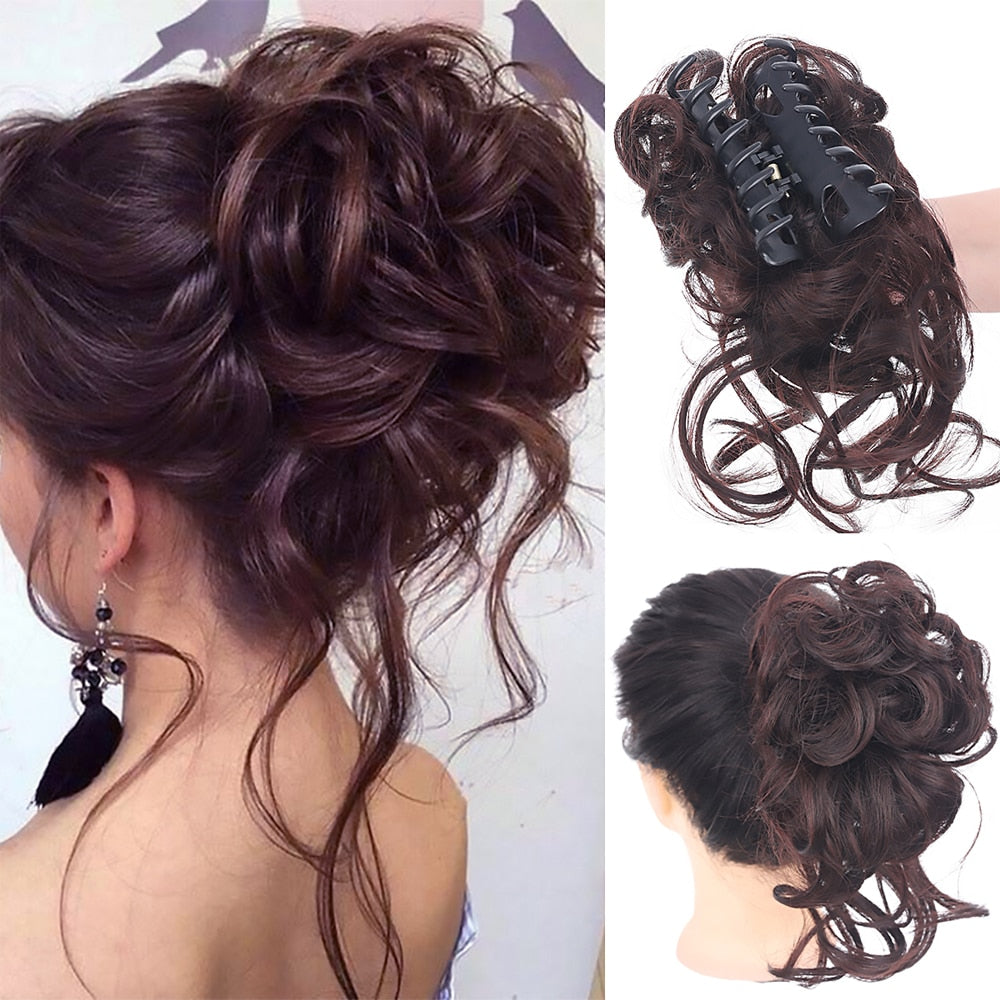 ChicChignon™ Parrucchino legato con clip