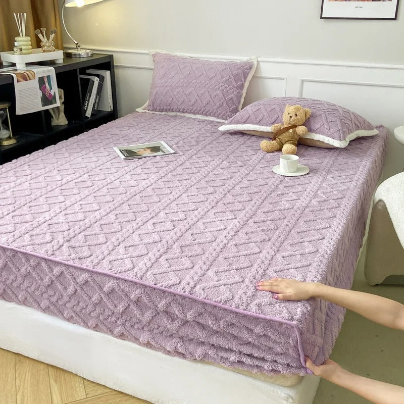 ComfortAura Pro™ Biancheria da letto in flanella di velluto