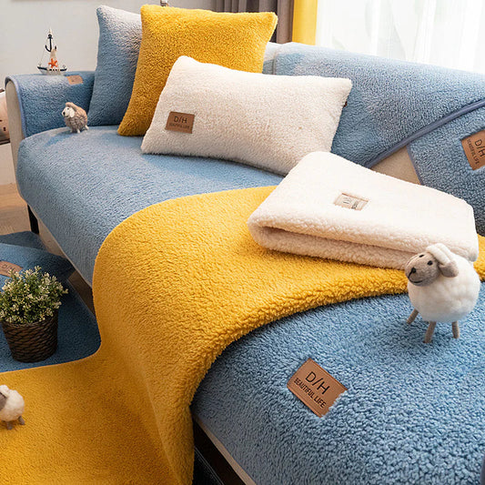 CuddlyCouch™️ Comodi copridivano in lana