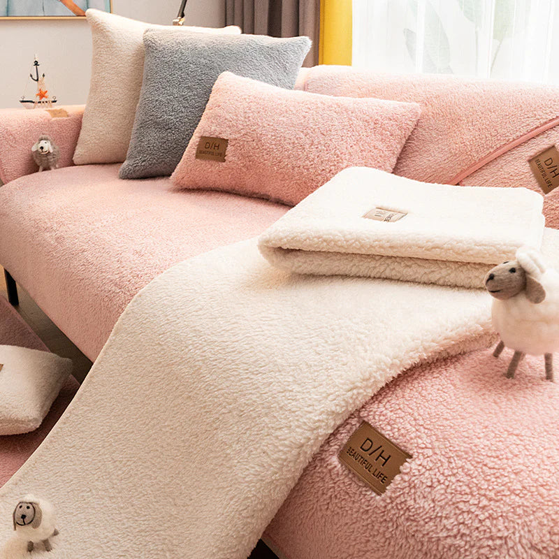 CuddlyCouch™️ Comodi copridivano in lana