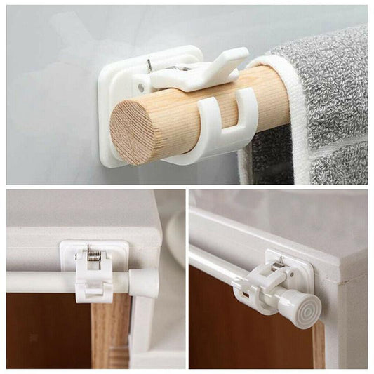 CurtainGrip™ Staffe per tende regolabili | Non forare mai più!
