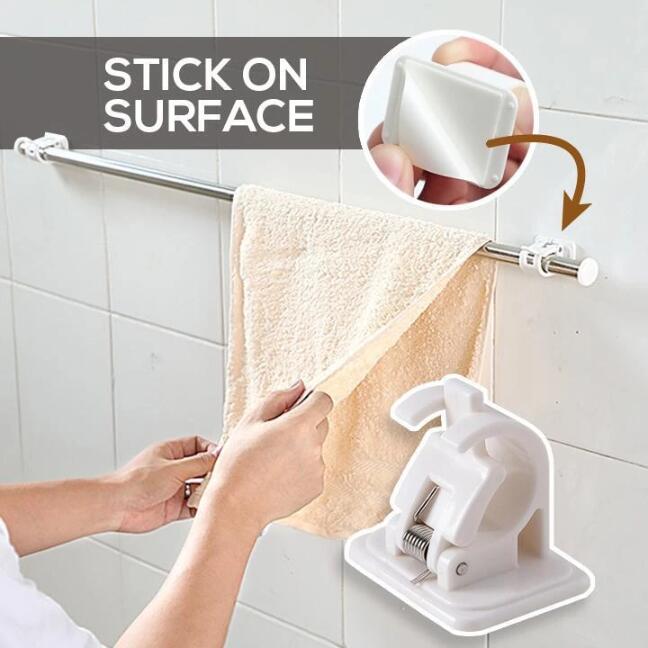 CurtainGrip™ Staffe per tende regolabili | Non forare mai più!