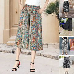 CurvyCharm™ Pantaloni stretch a gamba larga