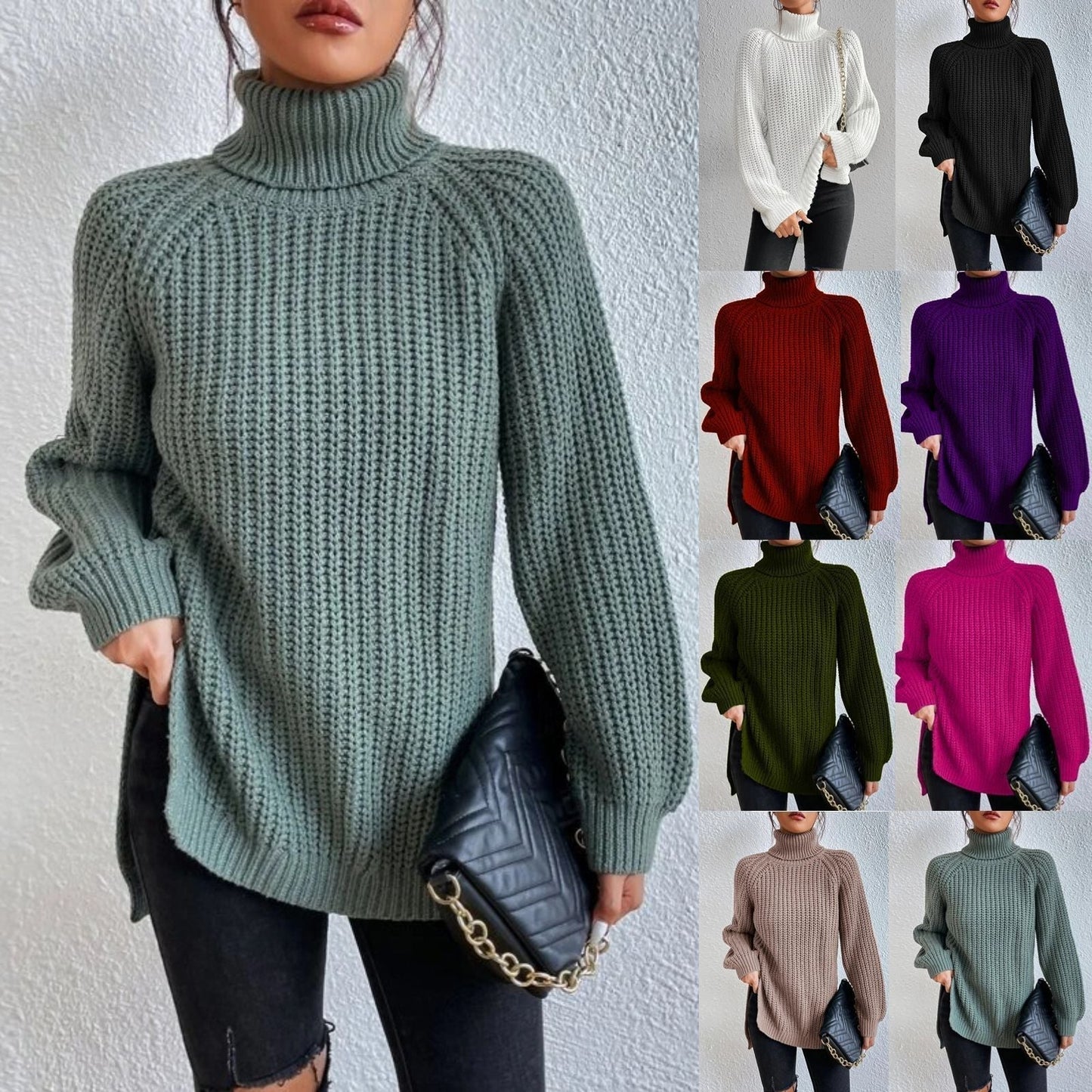 Dalila™ Maglione a collo alto
