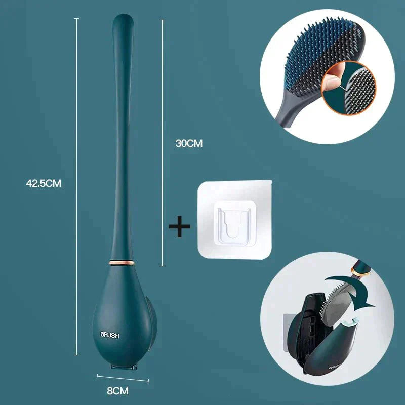 DeluxeClean™ Scopino per WC in silicone di design