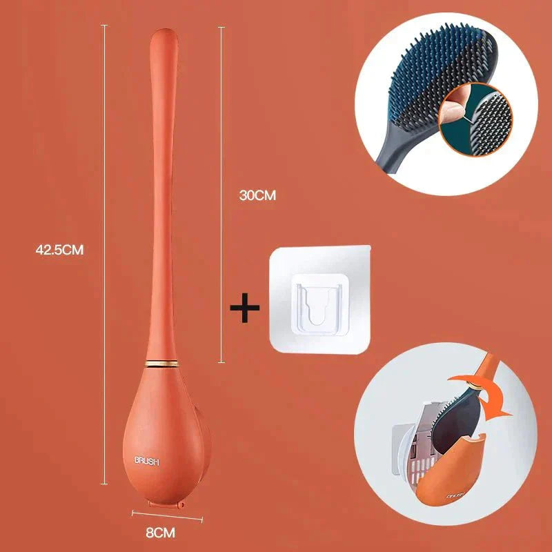 DeluxeClean™ Scopino per WC in silicone di design
