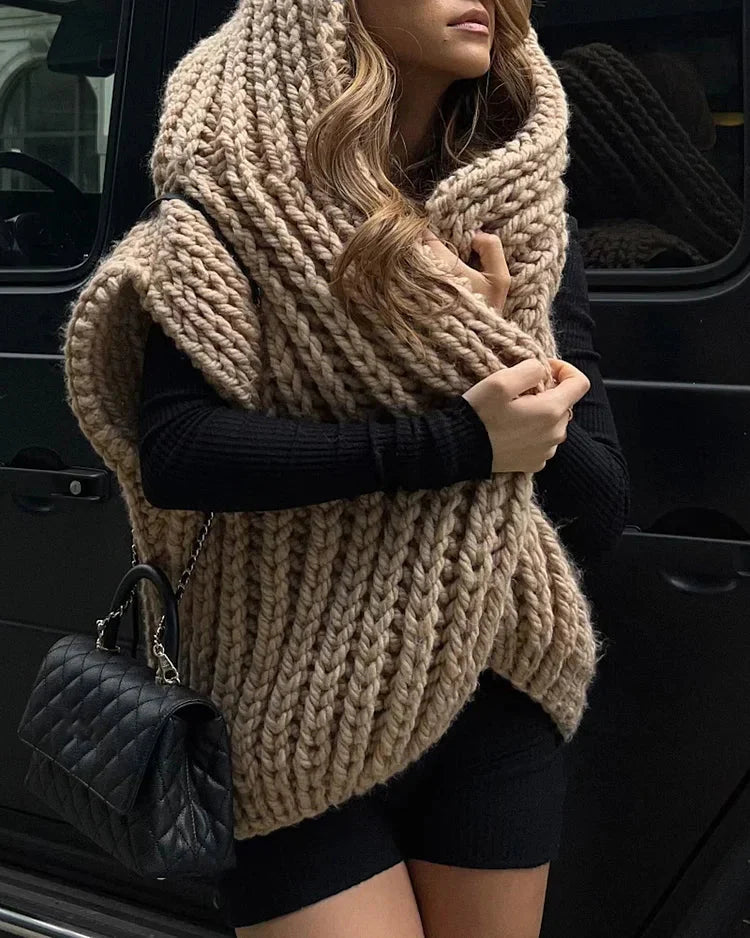 Dixie™ Maglione a maglia larga con cappuccio