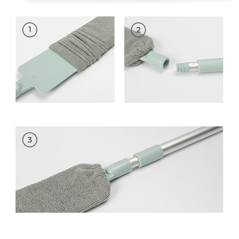DoubleDuster™ Spazzola per spolverare lunga e flessibile