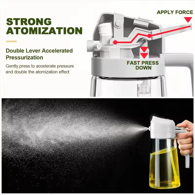 DuoPour™ Olio spray 2 in 1
