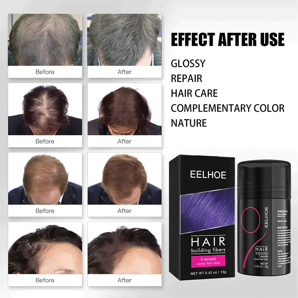 EELHOE HAIR™ Polvere contro la caduta dei capelli e riempimento rapido dell'attaccatura dei capelli