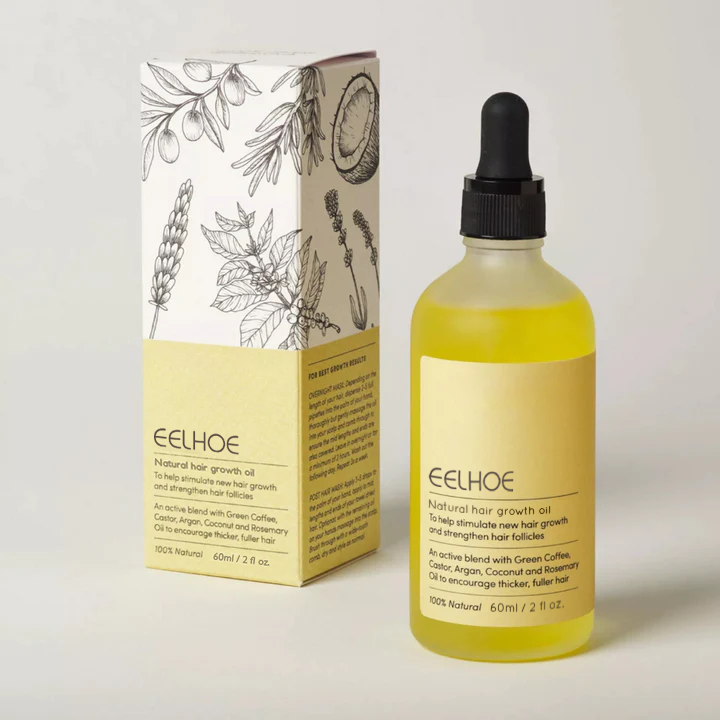 EELHOE Veghair™  Olio naturale vegano per la crescita dei capelli