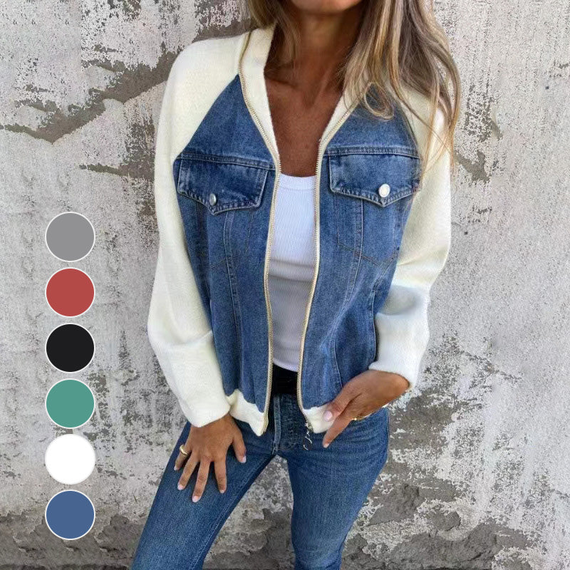 Elide Irene™ Giacca in denim alla moda