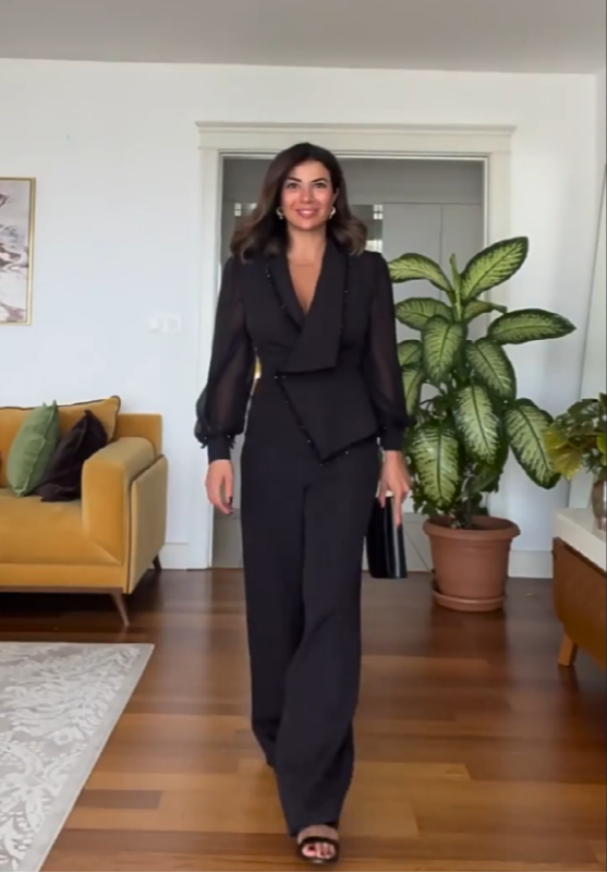 Ella Bonetti™ Elegante completo due pezzi