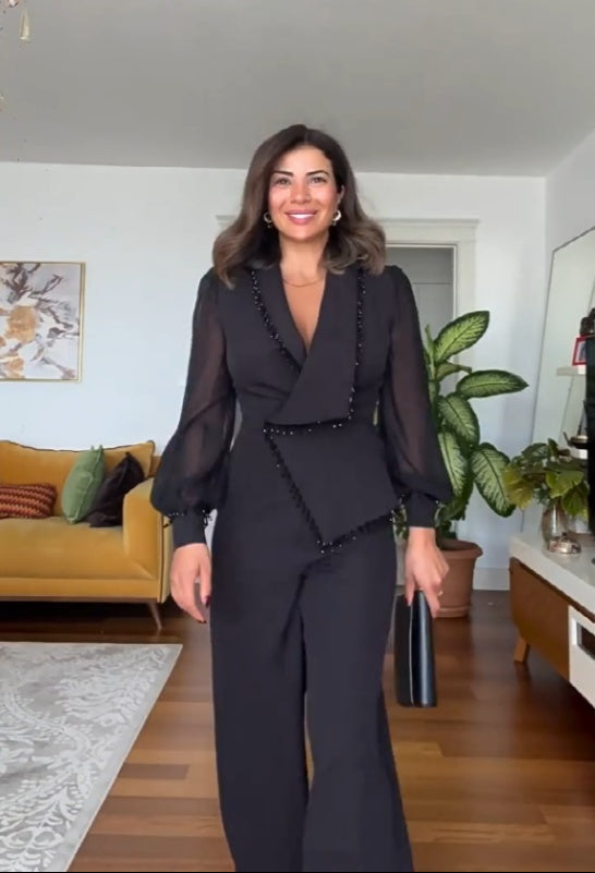 Ella Bonetti™ Elegante completo due pezzi