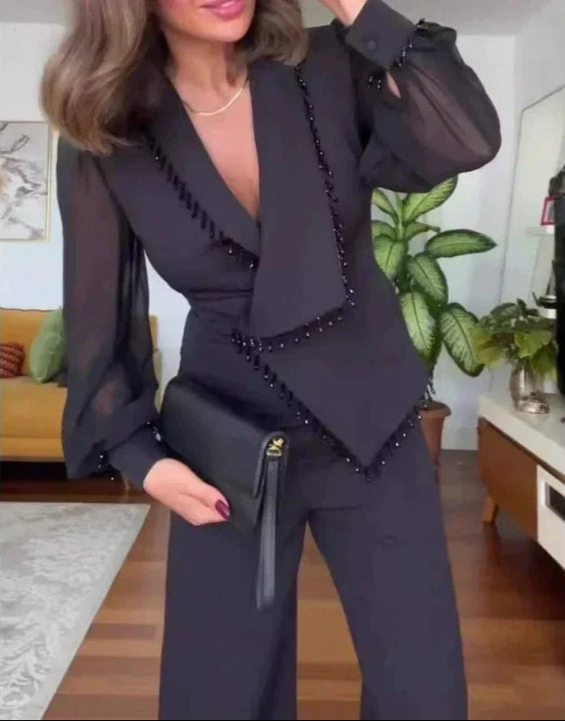 Ella Bonetti™ Elegante completo due pezzi